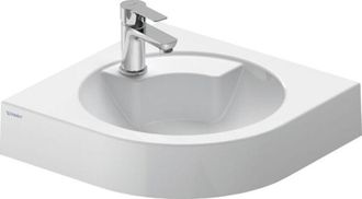 Duravit Lavabo esquinero Architec de Duravit, 635x540mm, sin rebosadero