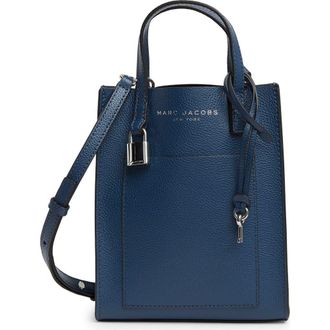 Marc Jacobs Micro Leather Tote in Azure Blue at Nordstrom Rack