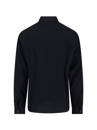 Diesel Mens Shirts Black Viscose