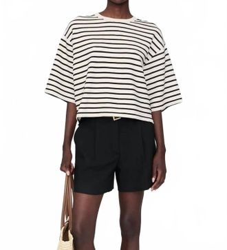 Anine Bing Trent Shorts In Black