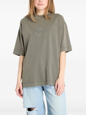 New Era LA Lakers logo T-shirt - unisex - Fabric - L - Grey