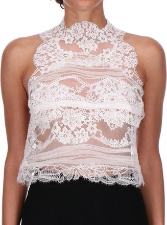 Ermanno Scervino Mujer, Camisetas, Blanco, Talla: M