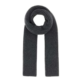 Maison Margiela Geribbelde wollen sjaal - Heren - Wintersjaals - Grijs - ONE Size - Wol - Accessoires