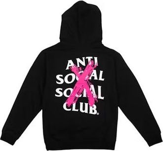 ANTI SOCIAL SOCIAL CLUB Cancelled Hoodie Black 0657-1FW210106CH-BLAC