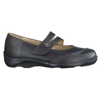 Finn Comfort Vivero 2353 Leather Womens Slip On Shoes - Black - Size:UK 5.5