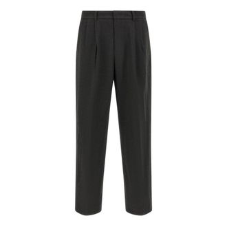 Dunst Pantalones de Pinzas Dobles - Trousers - Hombre - Gris - S