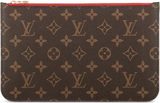 Louis Vuitton Pouch con monogramma - Marrone