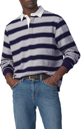 Joe's Stripe Rugby Shirt in Peacoat Multi at Nordstrom, Size Xx-Large