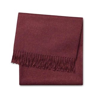 Schubiger M&ouml;bel Plaid Milo, Burgundy