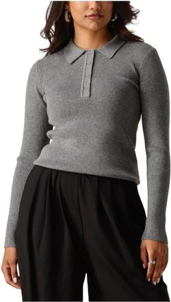 Notre-V Tops, Dames, Grijs, 2Xl, Polyester, NV-Genny Sweater