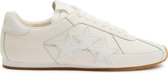 Amiri Pacific Appliquéd Leather Sneakers - Ivory - 38 (IT38 / UK5)