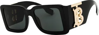Burberry Womens 55Mm Sunglasses