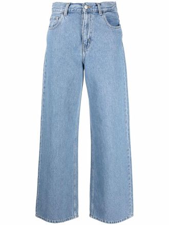 Carhartt Work in Progress Jeans Jane dritti - Blu