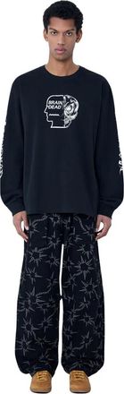 Brain Dead Uomo, Pantaloni, Nero, L, new
