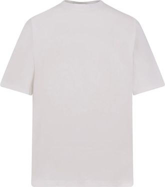 Hev&ograve; Mulino Over T-Shirt - Heren - T-shirts - Wit - L - Katoen - Tops