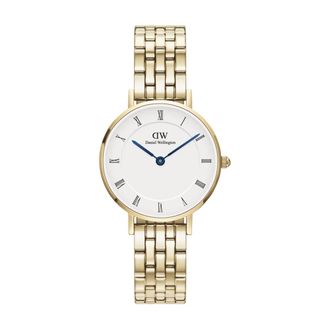 Daniel Wellington Elegante Gouden Klassieke Horloge - Dames - Horloges - Geel - ONE Size - Accessoires