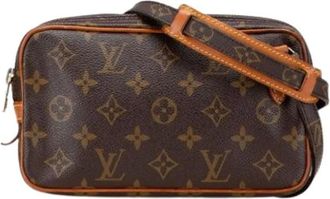Louis Vuitton Pre-owned Cross Body Bags, female, Brown, Size: ONE SIZE Pre-owned Vintage Cross Body Bag