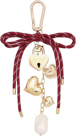 Petit Moments Parker Keychain in Burgundy at Nordstrom