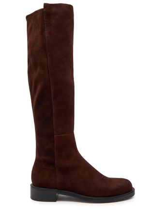 Stuart Weitzman Stuart Weitzman 5050 Gisele Suede Knee-high Boots - Brown - 37 (IT37/ UK4)
