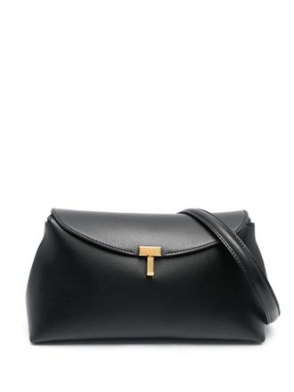 Toteme T-Lock Leather Clutch