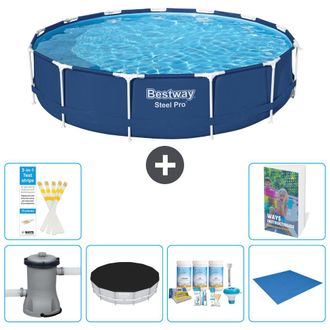 Bestway Piscina Bestway Steel Pro Redonda - 396x84 Cm - 7-piezas S251