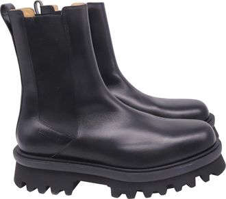 Ferragamo Ferragamo Chelsea Boots in Black Leather
