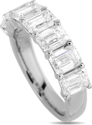 Luxury Bazaar 18K White Gold 3.60ct Diamond Ring ALW-19103