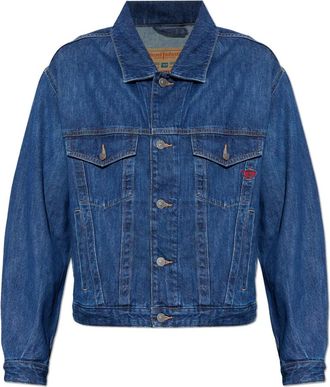 Diesel D-Ranger Denim Jacket - Heren - Spijkerjassen - Blauw - XL - Denim - Jassen