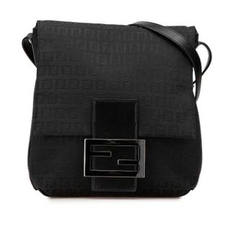 Fendi Pre-owned Cross Body Bags, female, Black, Size: ONE SIZE Pre-owned Vintage Cross Body Bag