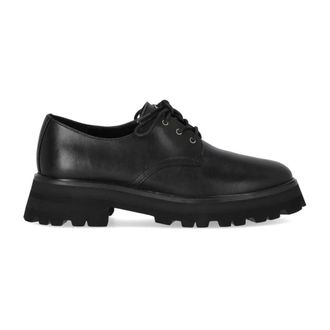 Michael Kors Lowen Lace-Up - Dames - Schoenen - Zwart - Maat: 40 EU Leer