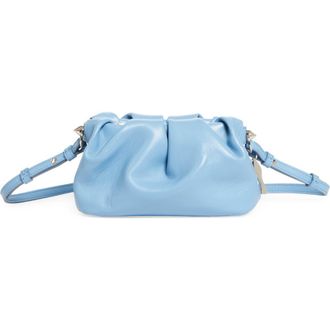 Christian Louboutin Mini Eva Leather Crossbody Bag in 4375 Ceruleo at Nordstrom