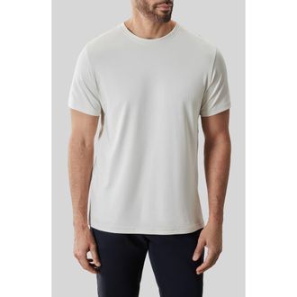 Robert Barakett Georgia Pima Cotton T-Shirt in Ivory at Nordstrom, Size X-Large
