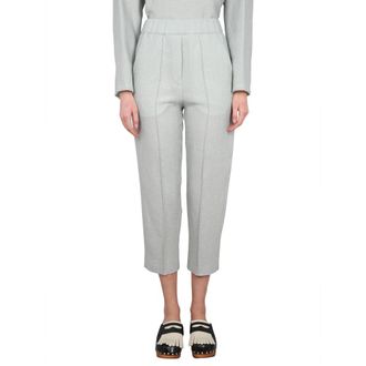 Alysi Cropped Broeken - Dames - Vrijetijds broeken - Grijs - 2XS - Broeken