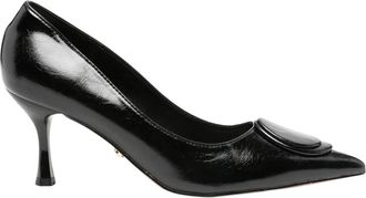 Twentyfourhaitch Luvien Pump - Dames - Pumps - Zwart - 36 EU - Leer - Schoenen