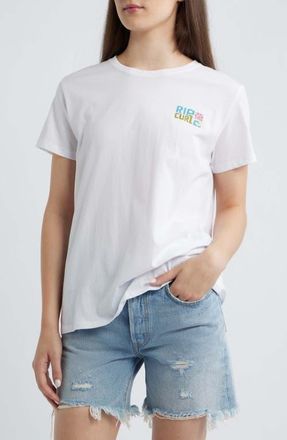 Rip Curl Catalina Island Graphic Tee in White at Nordstrom, Size Xx-Large