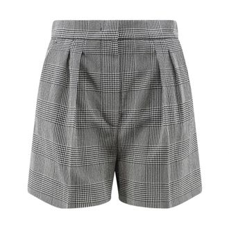 Max Mara Prince of Wales Check Shorts - female - Max Mara - Casual Shorts - Multicolor - XS - Shorts