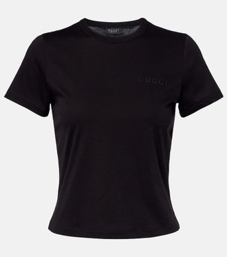 Gucci Camiseta de jersey de algod&oacute;n