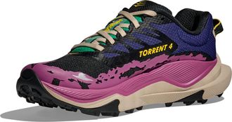 Hoka One One Trailrunningschuh HOKA ONE ONE TORRENT 4, Damen, Gr. 36,5, mountain iri, Synthetik, Textil, Schuhe Trailrunningschuh