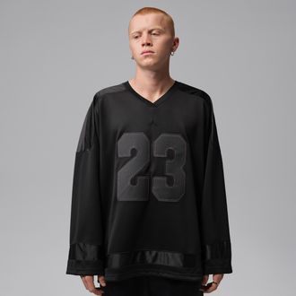 Nike Jordan Mens Jordan Brooklyn Festival Jersey in Black | IF1949-010