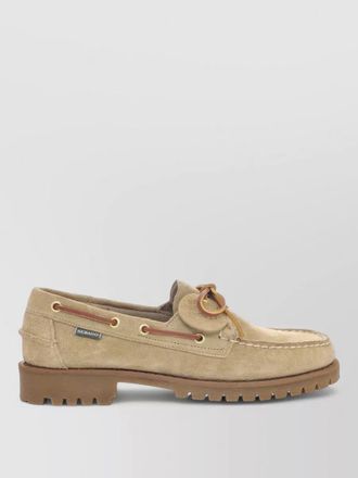 Sebago suede leather boat shoes