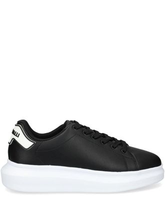 Just Cavalli Sneakers met logoprint - Zwart