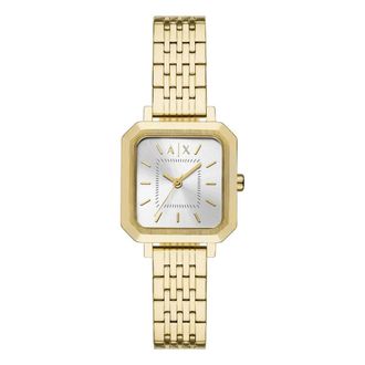 A|X Armani Exchange Accessoires, Dames, Geel, ONE Size, Leila Horloge