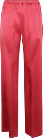 Antonelli Pantaloni con vita elasticizzata - Rosso