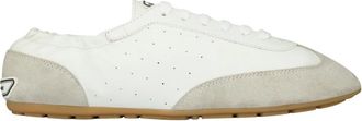 Saint Laurent Lewis Sneakers - Dames - Sneakers - Wit - 37 1/2 EU - Leer - Schoenen