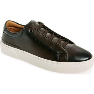 BOSS Gary Sneaker in Dark Brown at Nordstrom Rack, Size 7Us / 6Uk