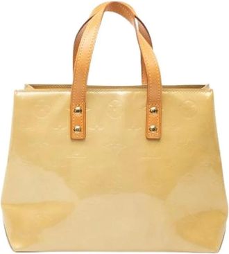 Louis Vuitton Pre-owned Handbags, female, Beige, Size: ONE SIZE Pre-owned Reade PM