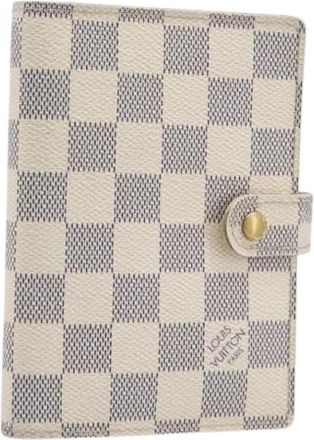 Louis Vuitton Pre-owned Day Planner Cover - Dames - Vintage Accessoires - Wit - ONE Size - Vintage