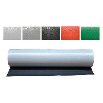 OEM Tappeto A Bolle Mt. 2 X 25 Grigio Sp. 1,3 Mm