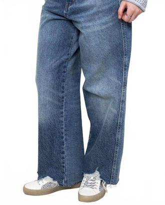 Judy Blue Magic Destroy Wide Jean In Blue