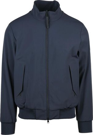 People of Shibuya Lightweight Casual Coat With High Collar And Ribbed Details